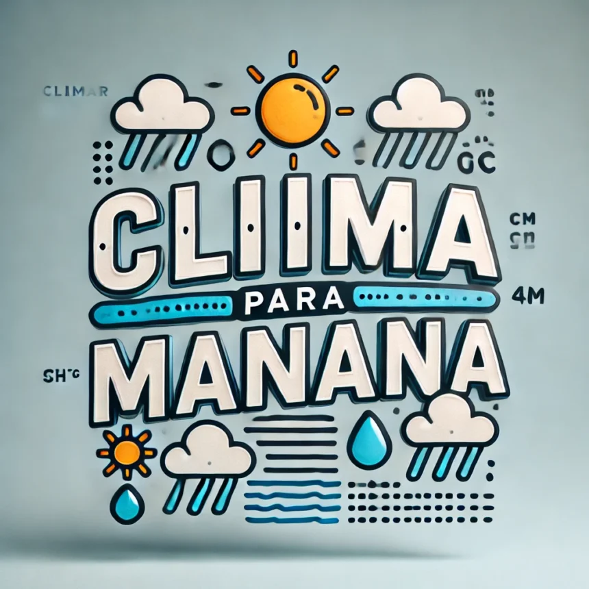 clima para mañana