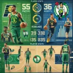 pacers vs boston celtics match player stats